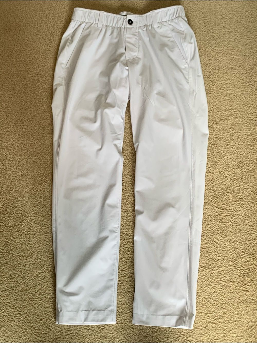 Men's under Armour White golf Stretch Pants